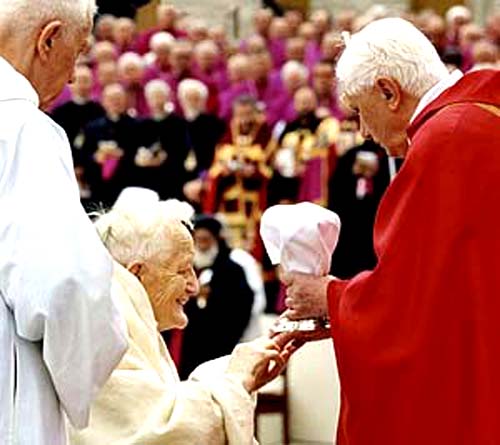 Ratzinger communion to heretic